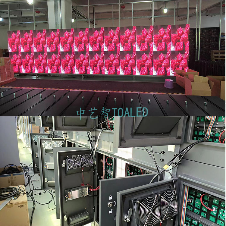 Open-air full-colour commercial complex P5 P6 P8 High-quality waterproof big screen nudity 3D advertising screen