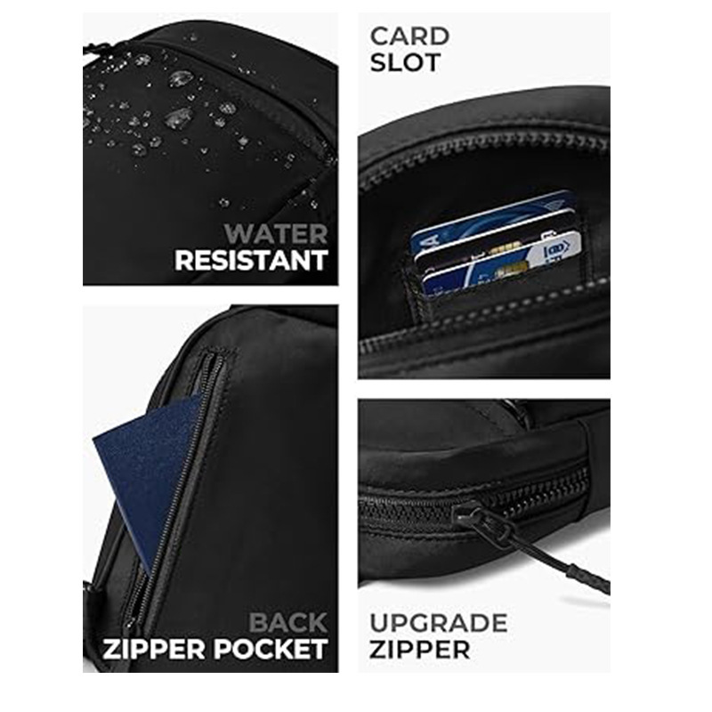 Amazon cross-border heat-slashing chest packs, waterproof nylon backpacks, one shoulder-to-work cycling backpacks.