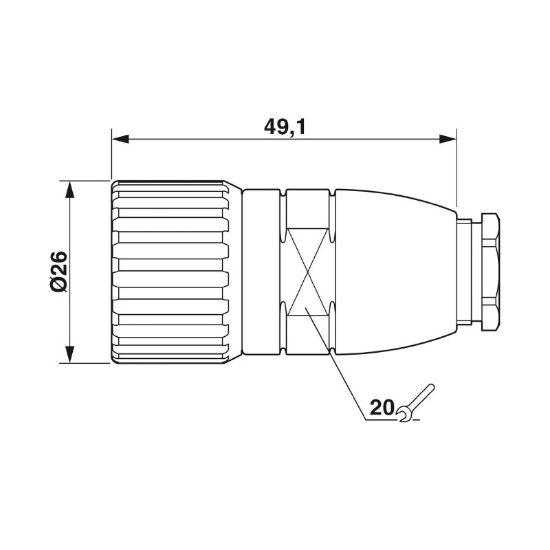 การเชื่อมต่อสายฟีนิกซ์ RC-12S1N848K5-1599218 สายไฟฟ้าในเยอรมนีคือ PhONI