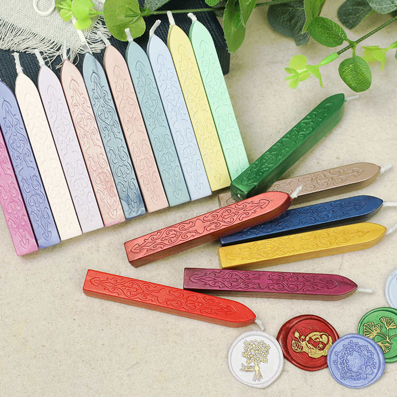 Lửa sơn với sáp ăn mòn, sáp, mũi tên có lõi, lửa đóng dấu sáp.