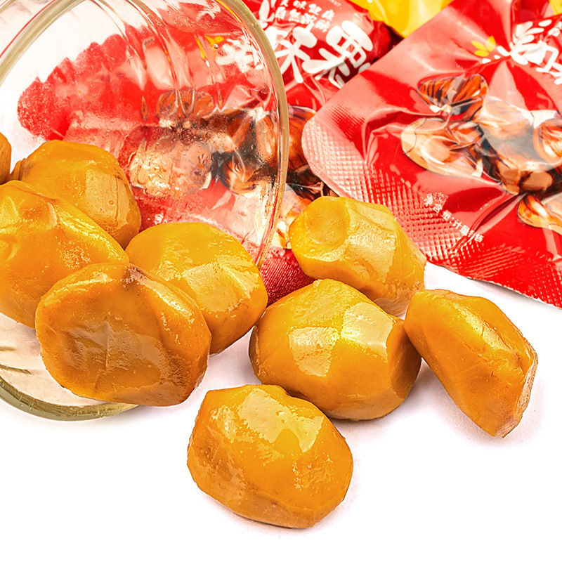 Dantont Chestnuts 500g open a bag of emptiness packs.