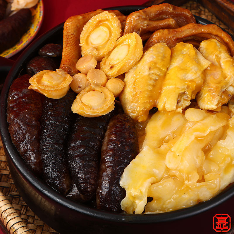 Fukuo đã sẵn sàng để ăn 16g hộp chứa đầy keo hải sâm và tất cả các nhà sản xuất.
