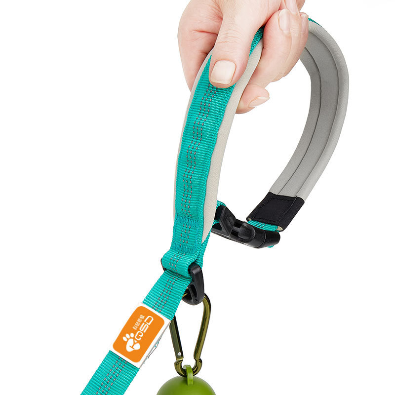 2023 new blast-proof multi-purpose vehicle carrying dog chain pet tow, one hand.