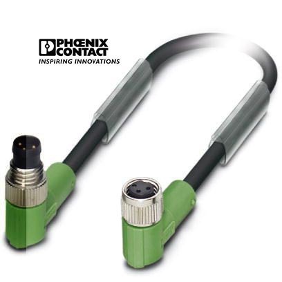 เซ็นเซอร์ Phinix/implementer เคเบิล SAC-3P-M 8MR/0, 6PUR/M 8FR เชื่อมต่อสัญญาณไฟฟ้า
