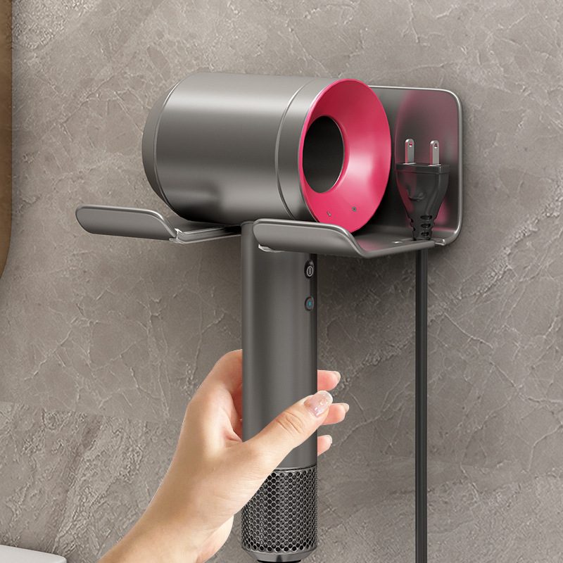 Cái chốt điện phòng tắm, mũ của Dyson, đeo trên móc treo.