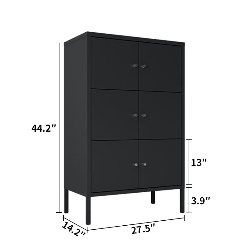 Tủ đồ đen của Wal-Mart ở trường hàng Wall Steel.