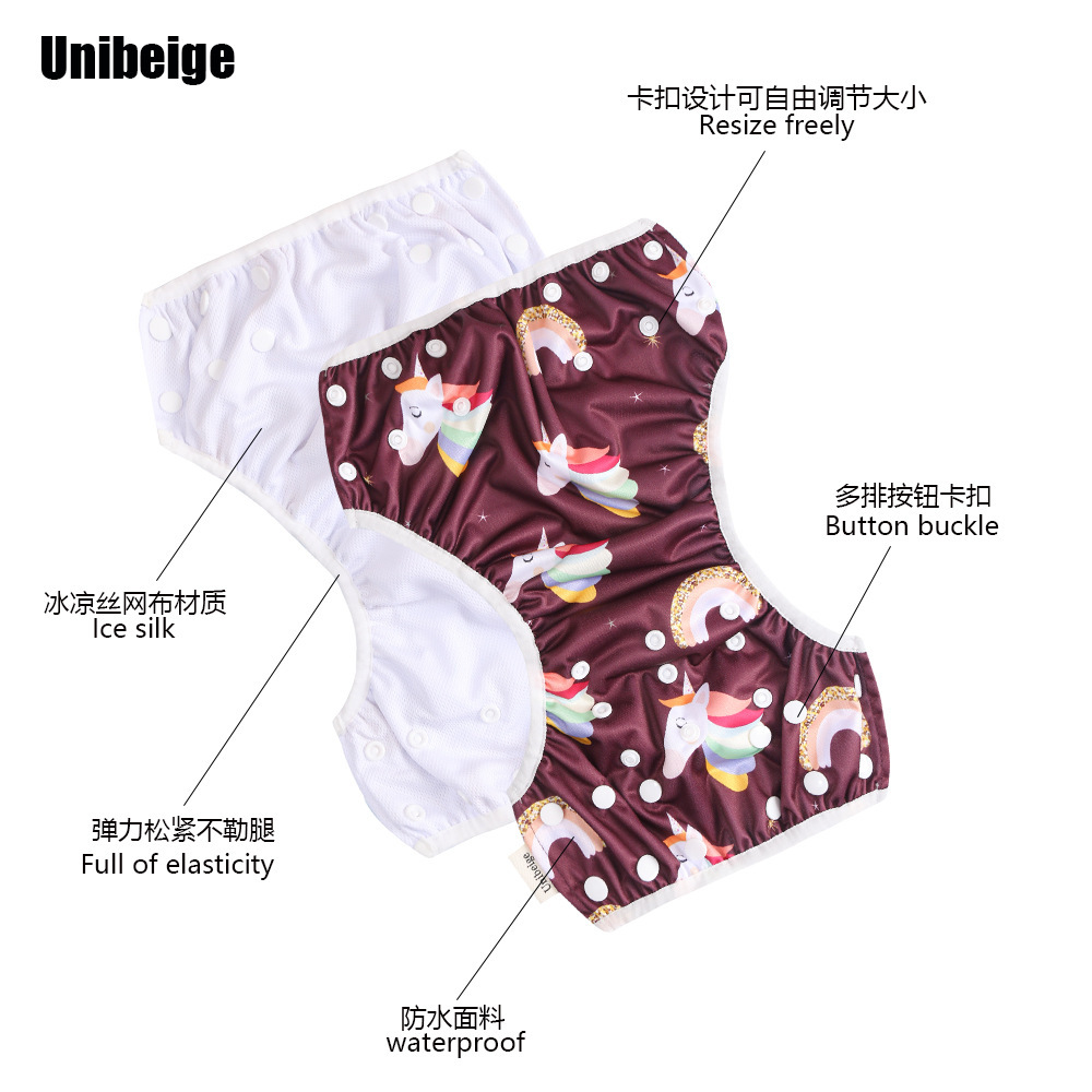 嬰兒游泳褲防水透氣舒適寶寶訓練褲跨境熱賣現貨swimming diaper