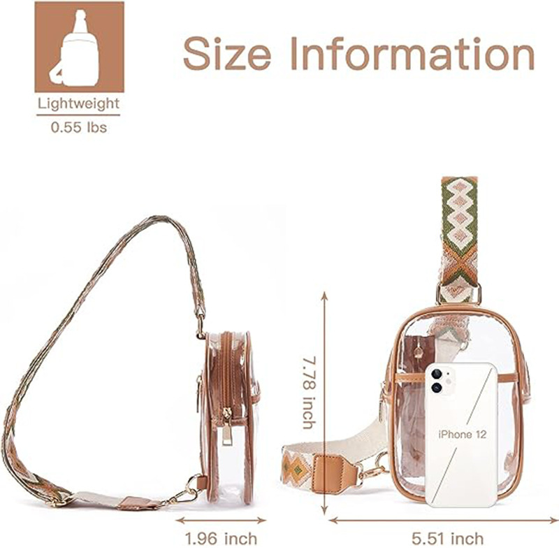 The Amazon Hot Cross-border Chests Transparent PVC Single-Site Tied-Assessment was approved for screening.