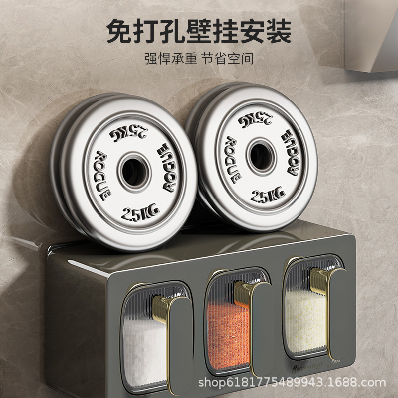 Nhà bếp bọc muối tiêu muối.