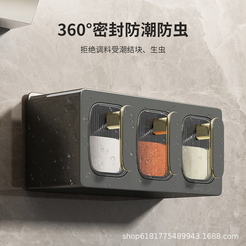 Nhà bếp bọc muối tiêu muối.
