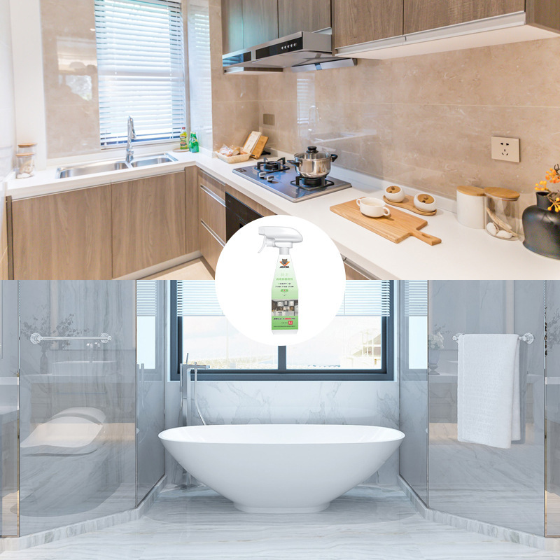 In the kitchen bathroom of the source factory, the air freshener table for desorbing the home.