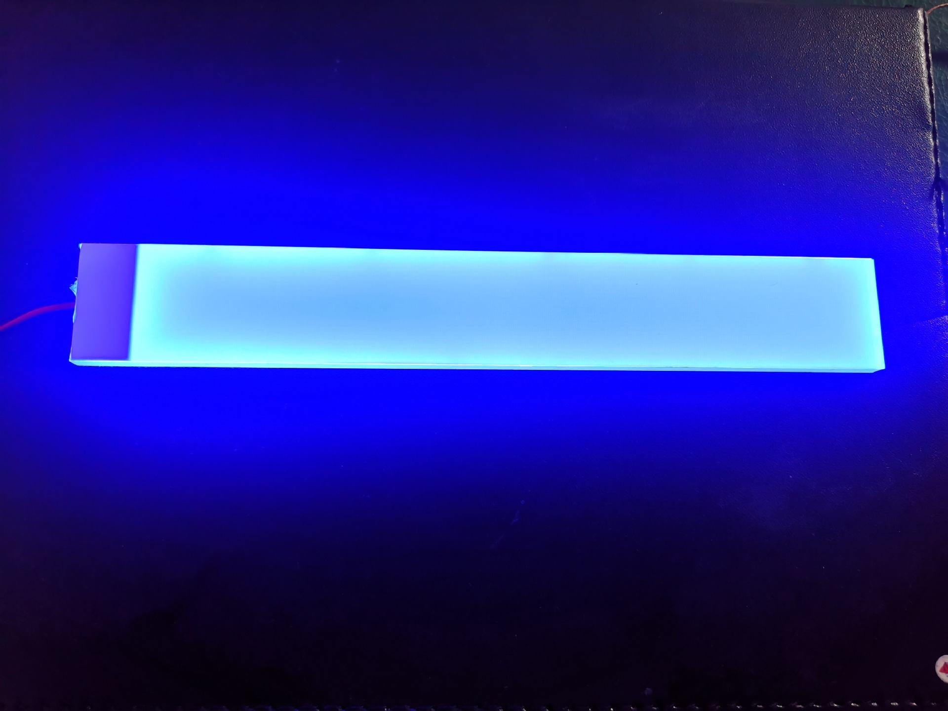 LED backlight luminous light panel side by side