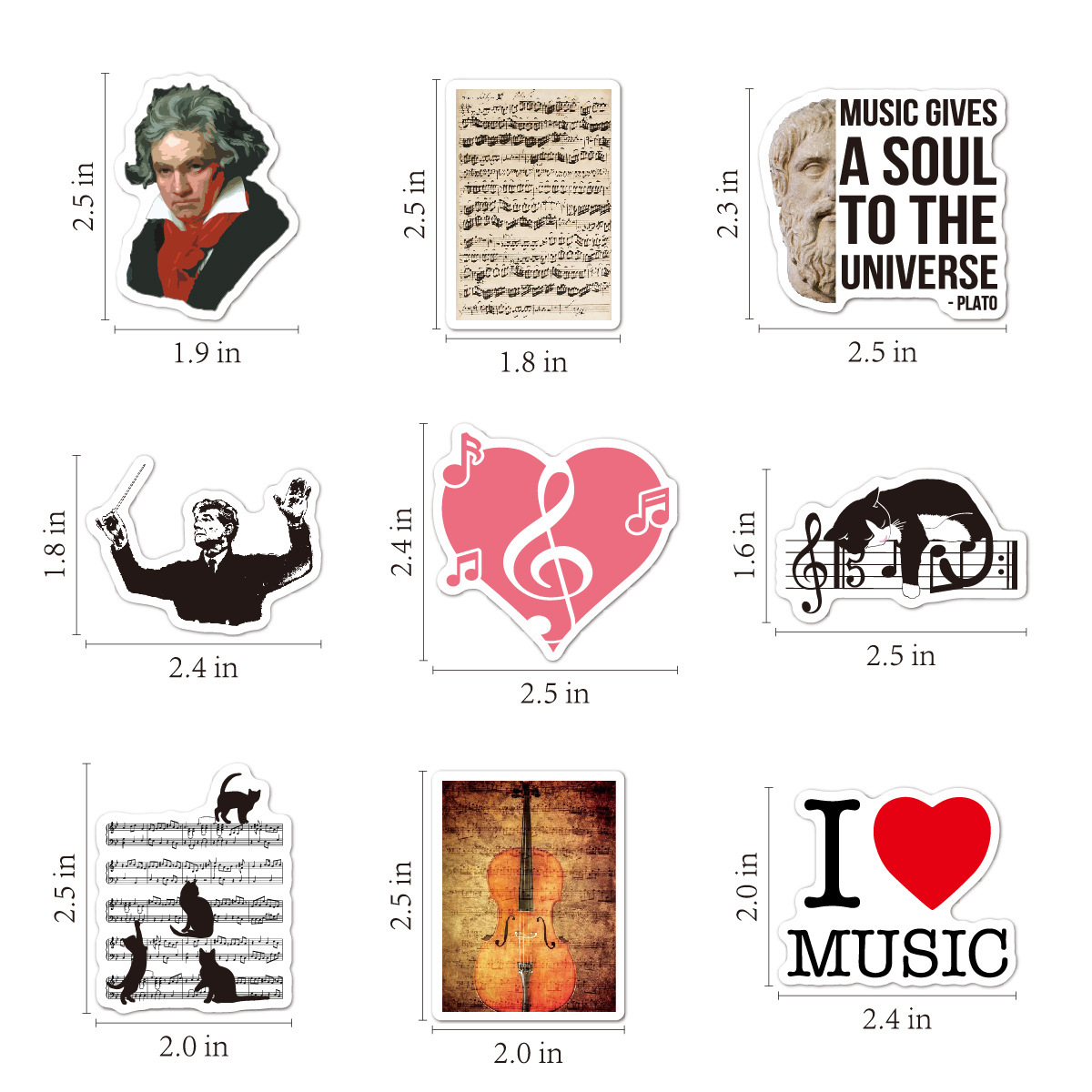 50 nhãn hiệu nhạc phẩm của nhạc cụ Beethoven Bahmozat, và một nôi của các nhãn hiệu nhạc cổ điển.