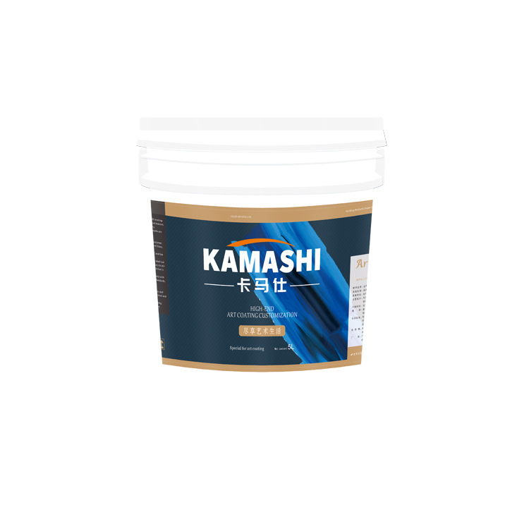Kamass 벽 페인트 방진, 방수, 물 투명, 헹구는 가면 페인트 예술 페인트