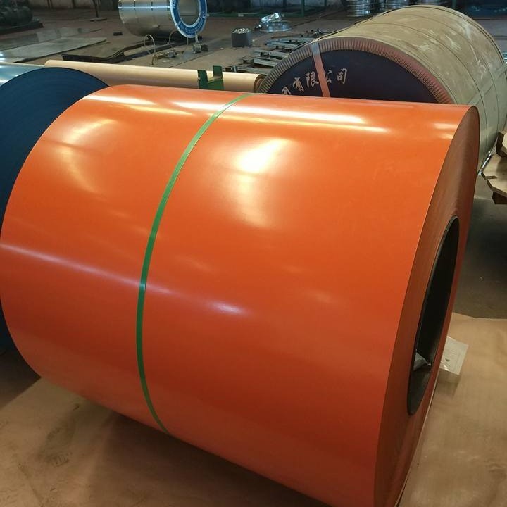 Colour rolls, steel plates, zinc rolls, zinc rolls, strips of plain-covered, coloured iron skins, pressurized.