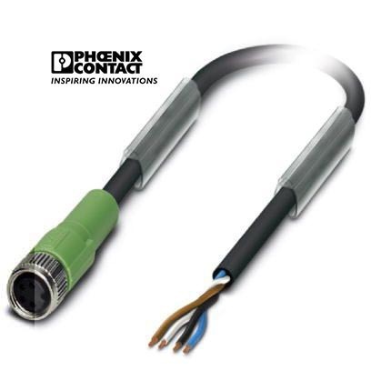 เซ็นเซอร์ฟีนิกซ์/ implementer สาย SAC-4P-1, 5-PUR/M 8FS 1681842 เชื่อมต่อไฟฟ้า
