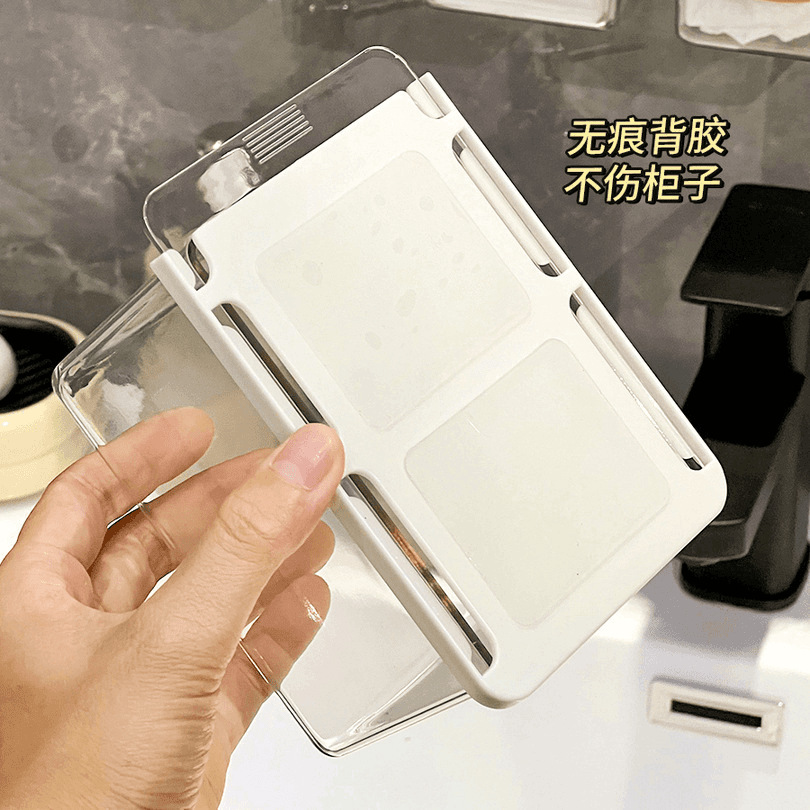 The mirror cabinet contains a transparent toilet-marked cotton-coated bathroom cabinet for household use.
