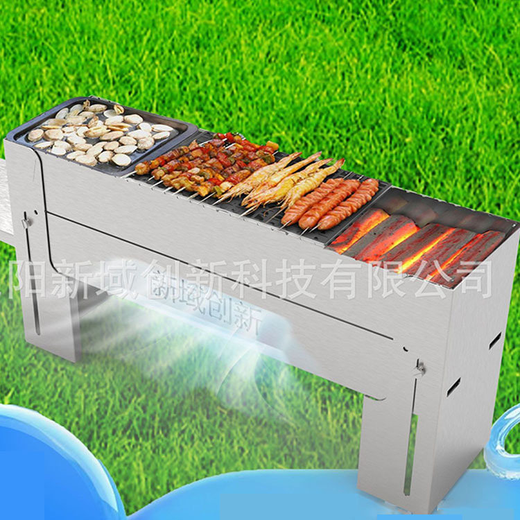 Hand-held stainless steel folding ovens with roast stove camping and multi-functional for custom processors