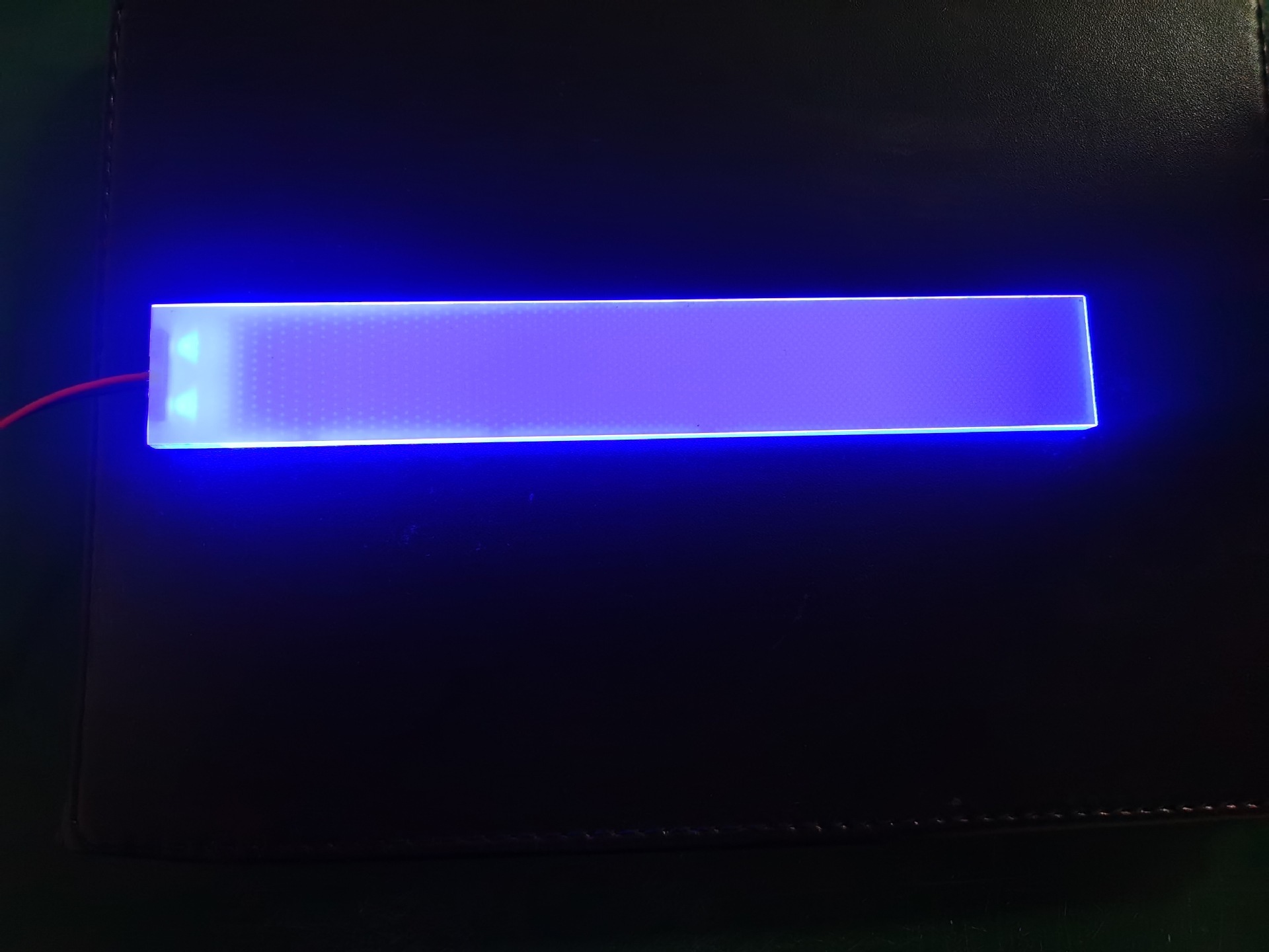 LED backlight luminous light panel side by side