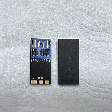 廠家直銷128GB3.0高速U盤半成品車載音樂優盤UDP黑膠體芯片3.0