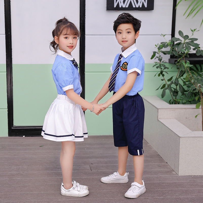 Pink Little Bear Classroom uniform, Gako-Yen-Yen-Len College Wind Kindergarten, Summer Suite for Boys and Girls