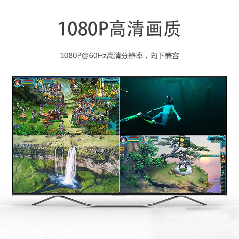 TECLINK 소개 이미지 분리기 4/6/9/16 비디오 분리 HDMI / VGA / CVB