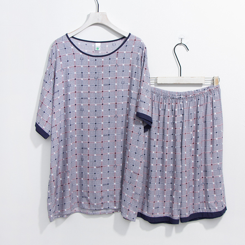 Mùa hè, bánh pyjama với thêm mỡ cộng thêm 300 pound quần áo len mũm mĩm