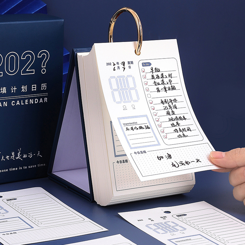 Lịch 2024 tự nâng lịch theo chu kỳ 100 ngày lên kế hoạch tự hoàn thành lịch làm việc