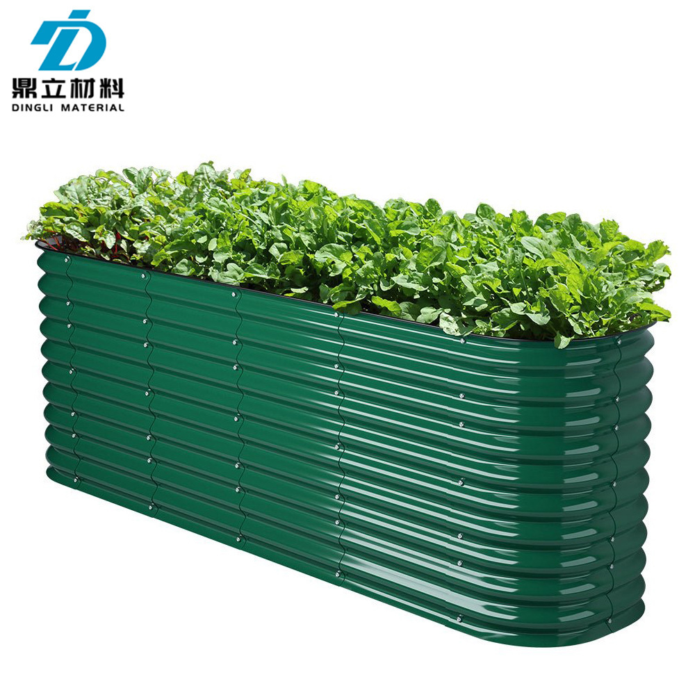 1 blast 32 inches high metal garden bed plating box planting and garden fence production wholesale 1