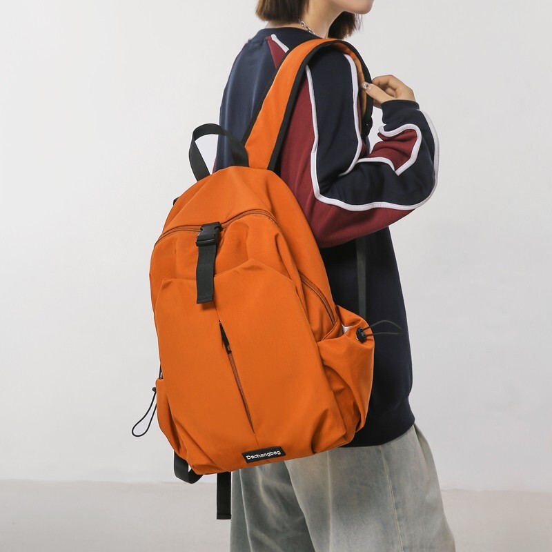 Classic high school students' double-shoulder backpacks, full-colour, large-capacity computer packs.