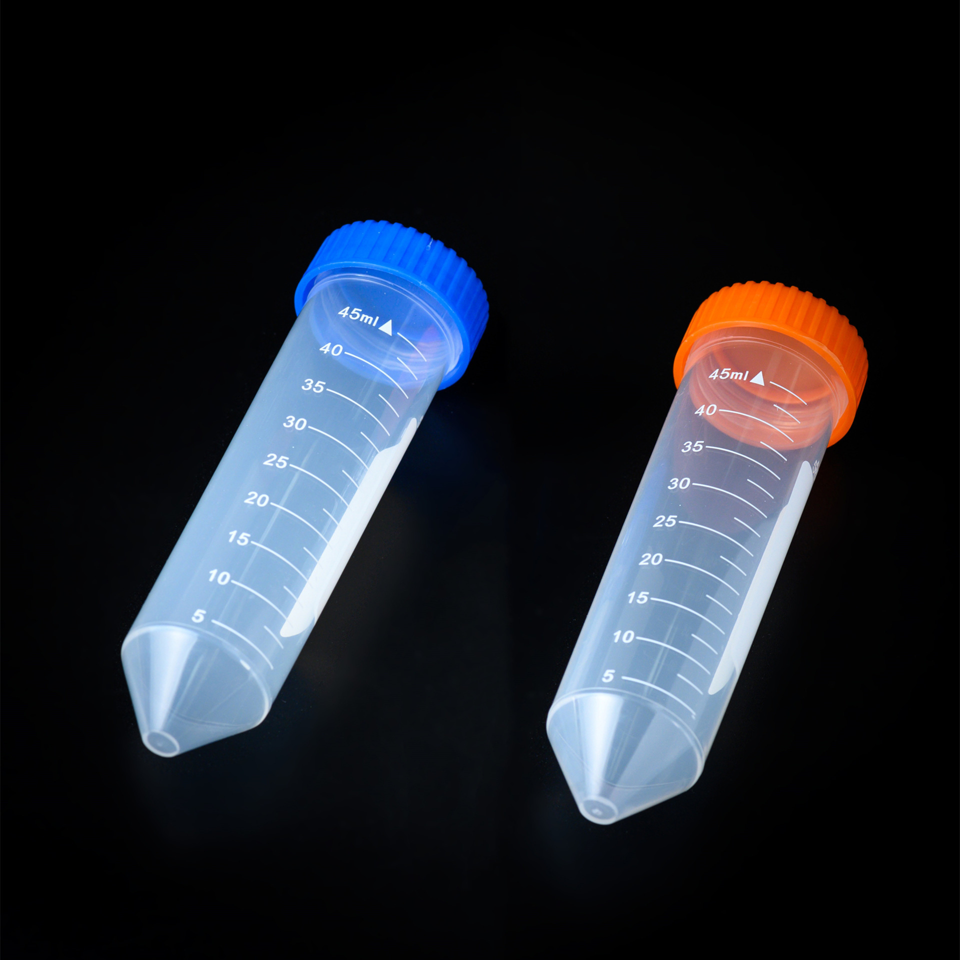 พลาสติก 50 ml screwal ท่อ screw/tiple แบนสเกล 50 ชิ้น/แพ็ค