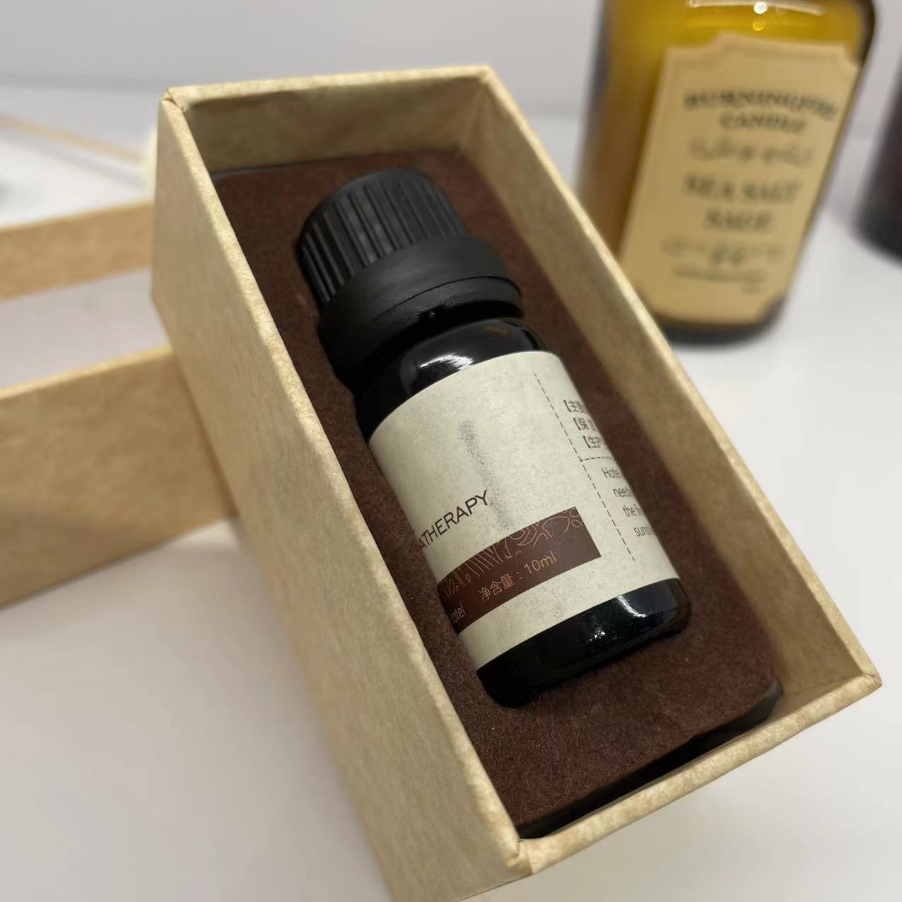 Soluble perfume oil from the In-house Sanctuary Hotel.