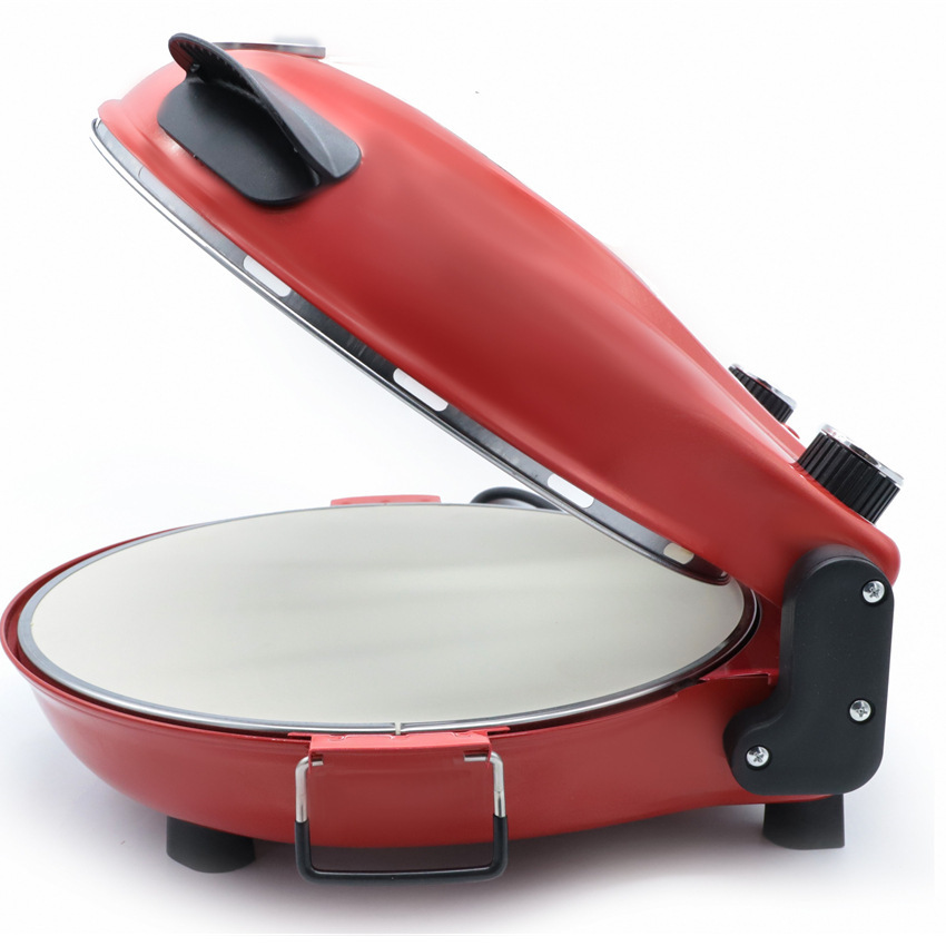 Italian thermal sellers use portable simple multifunctional red 12 inches to warm the pizza machine.