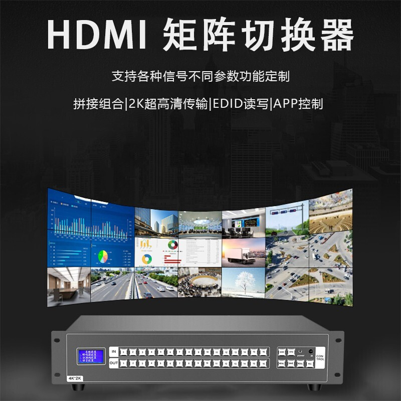 TECLINK HDMI Video Matrix Switcher