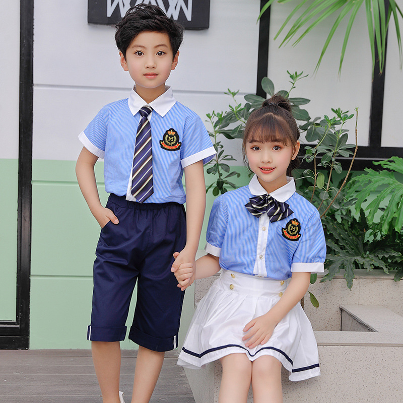 Pink Little Bear Classroom uniform, Gako-Yen-Yen-Len College Wind Kindergarten, Summer Suite for Boys and Girls