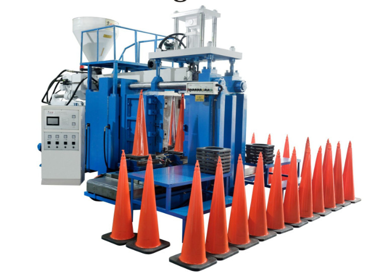 Specialized road blockers, plastic cone production machines