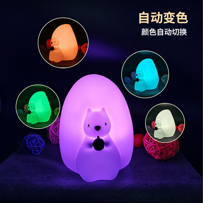 Ánh sáng xuyên qua hệ thống sáng tạo Amazon Night Light triệuieu được dùng để sạc silica bằng giấc ngủ.