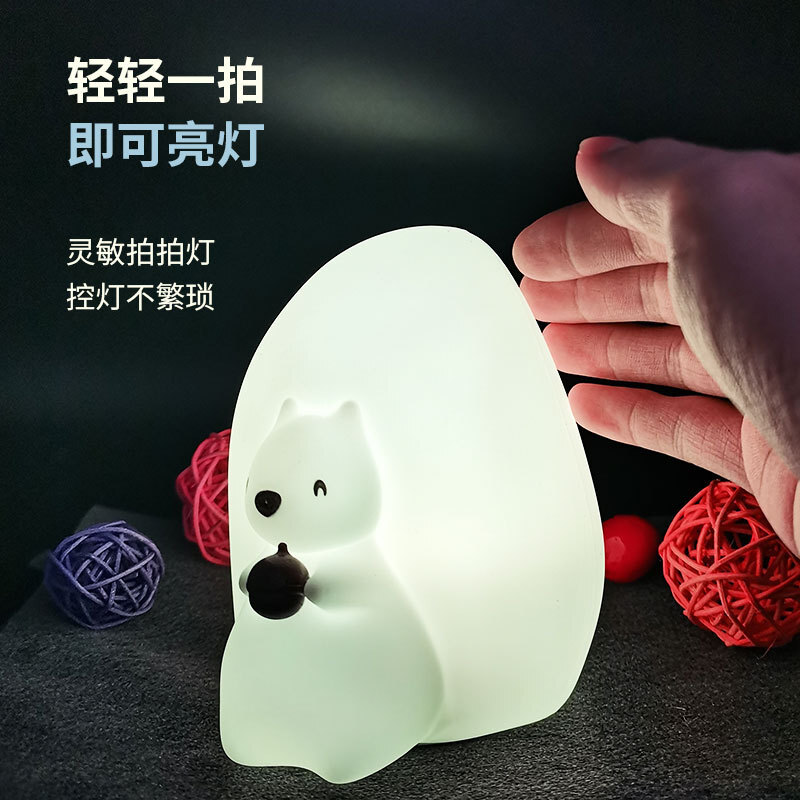 Ánh sáng xuyên qua hệ thống sáng tạo Amazon Night Light triệuieu được dùng để sạc silica bằng giấc ngủ.