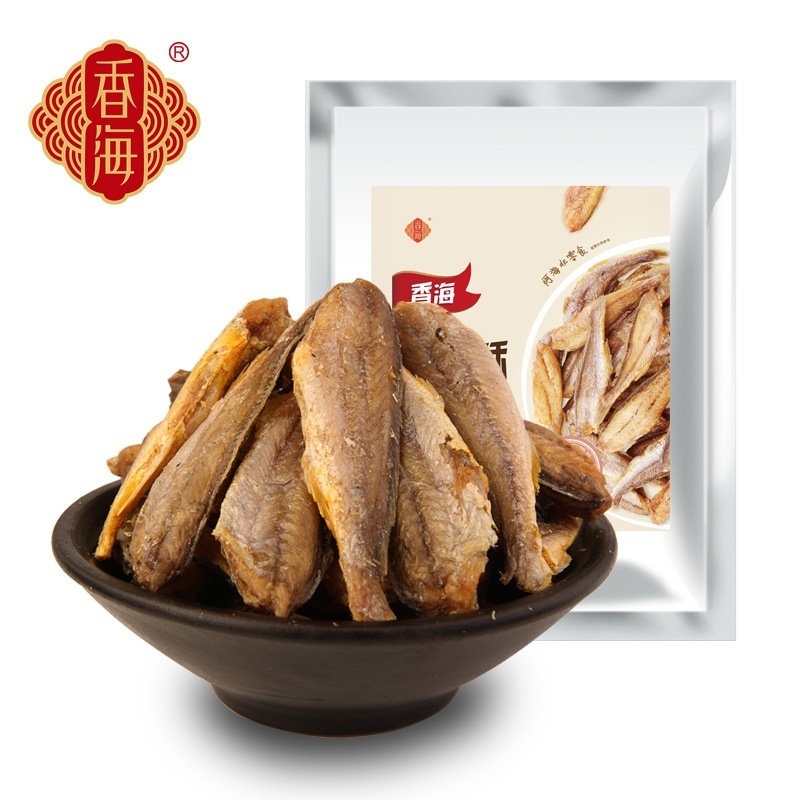 香海食品 香酥小黄鱼 定制 克重包装礼盒 即食黄鱼酥黄花鱼小鱼干