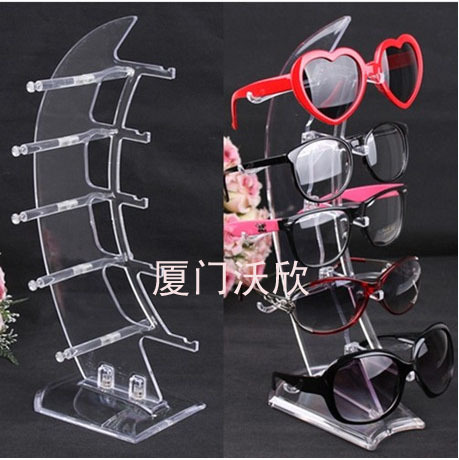 低價來尺寸來圖訂購壓克力眼鏡展示架
