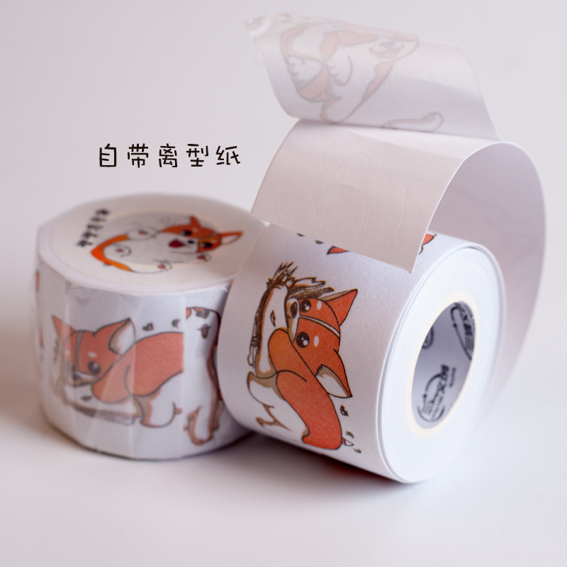 Nhạc Phi tùy chỉnh các nhân vật hoạt hình và băng keo được trang trí và các lệnh băng dính
