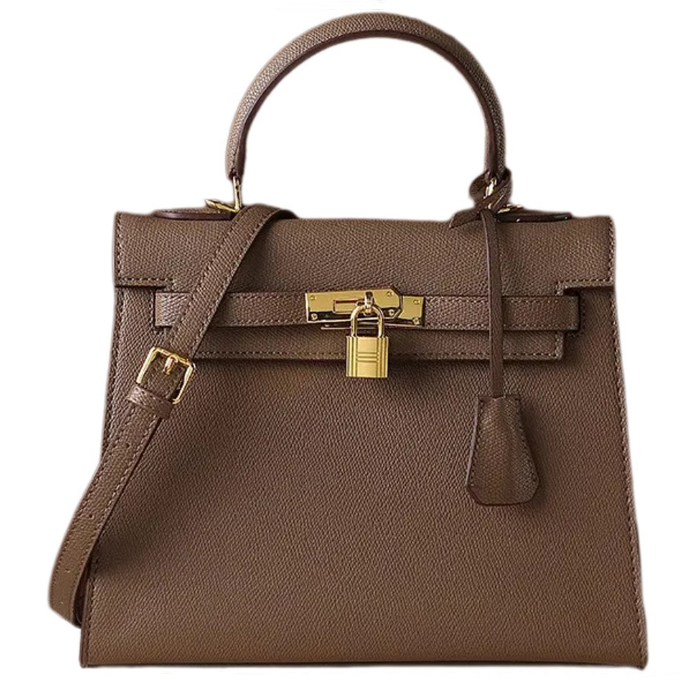 2024 new Kelly Bags one-shoulder-side cross-blank, Euro-Fashion handbags.