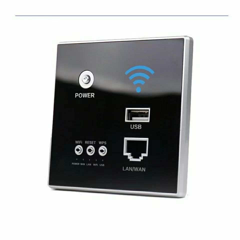 Wall router 86 Embedded home hotel AP panel through wall smart house Wifi router