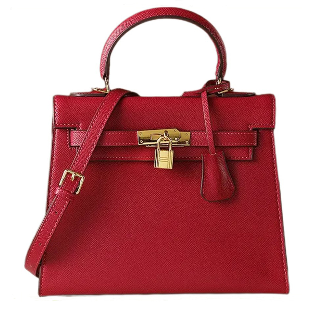 2024 new Kelly Bags one-shoulder-side cross-blank, Euro-Fashion handbags.