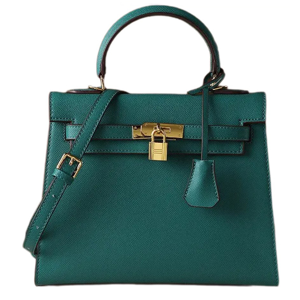 2024 new Kelly Bags one-shoulder-side cross-blank, Euro-Fashion handbags.