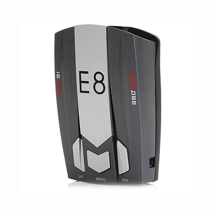 E8 Car Electronic Dog, mobile radar speed gauge, vehicle-borne radar speed gauge, English and Russian, pure radar dog.