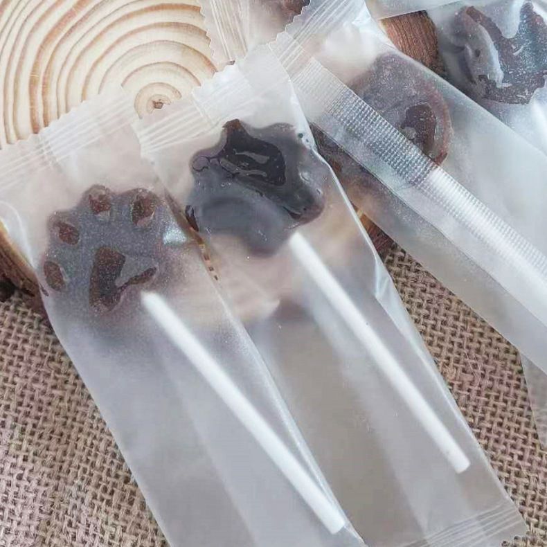 Mỗi một gói kẹo lê đều được thiết lập.