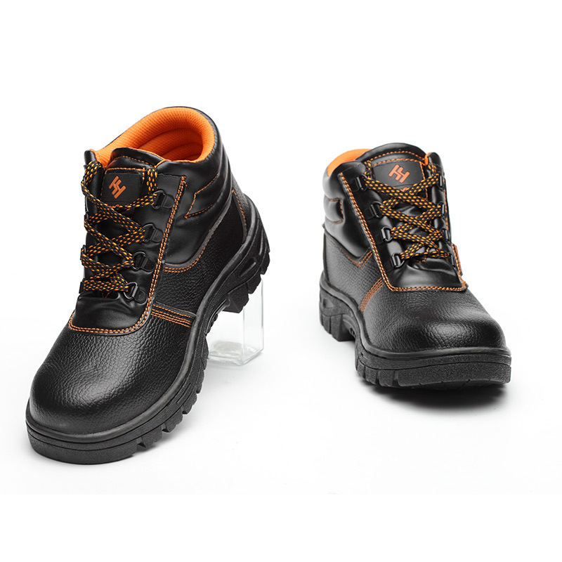 High solid, cross-border air-traffic shoes, bump-proof work shoes, steel head safety shoes.