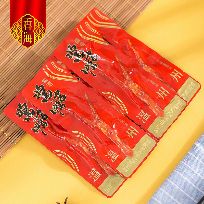 Đồ ăn Zenhai, vịt với một cái lưỡi bị cháy, bánh snack đỏ 258 g/400g*1 túi