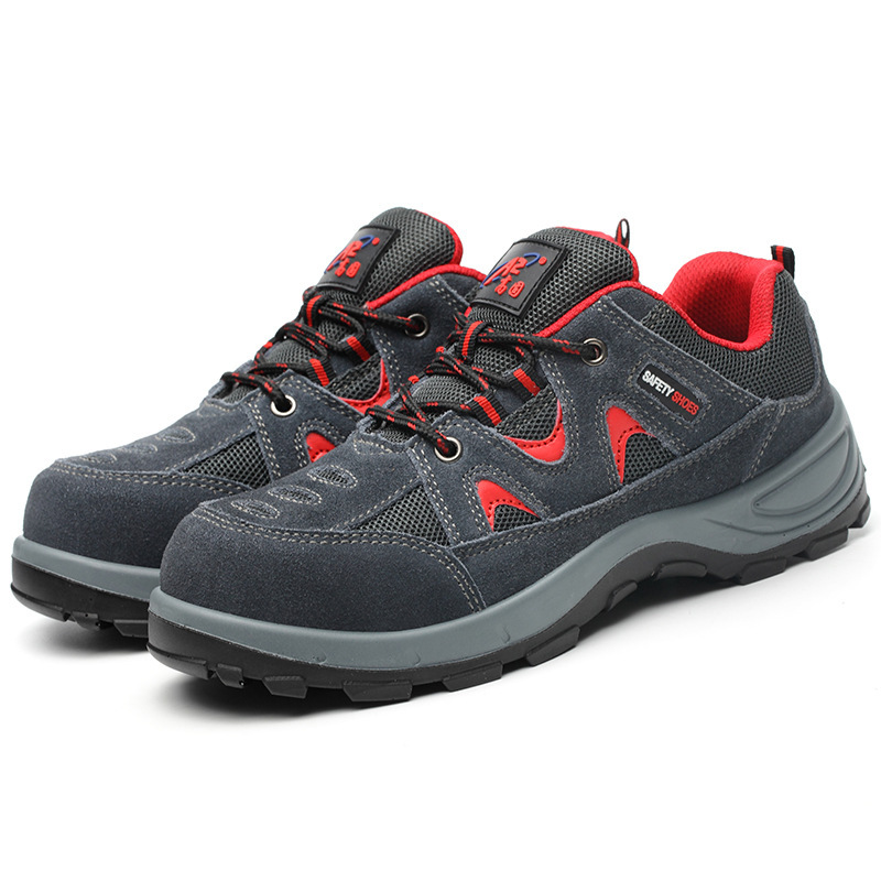 He's got four seasons of air and light work shoes.
